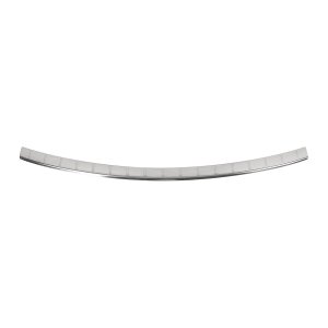 Mercedes GLE Class Rear Bumper Sill Cover - Omac - Brushed Silver - '15-'19